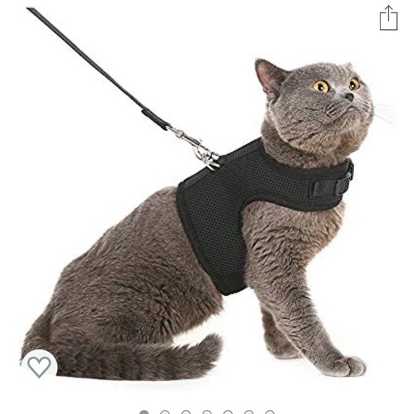 Accessories - Escape proof cat harness with leash